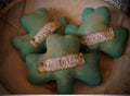 3 Primitive Conversation Shamrock Bowl Fillers 7x6