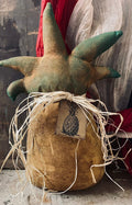 Large Primitive Grungy Pineapple 18x9