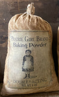 Large Primitive Baking Powder Pantry Bag Shelf Sitter 12x10