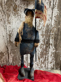 Primitive Soldier Doll On Stand 14x4