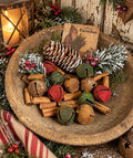 Primitive Bells With Dried Goods Bowl Fillers