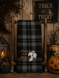 Primitive Towel With Ghost 28x17