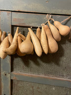 Primitive Mixed Gourd Garland 30 Inches