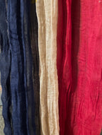3 Yards of Grungy Stained Primitive Americana Red White Blue Cheesecloth for Decorating