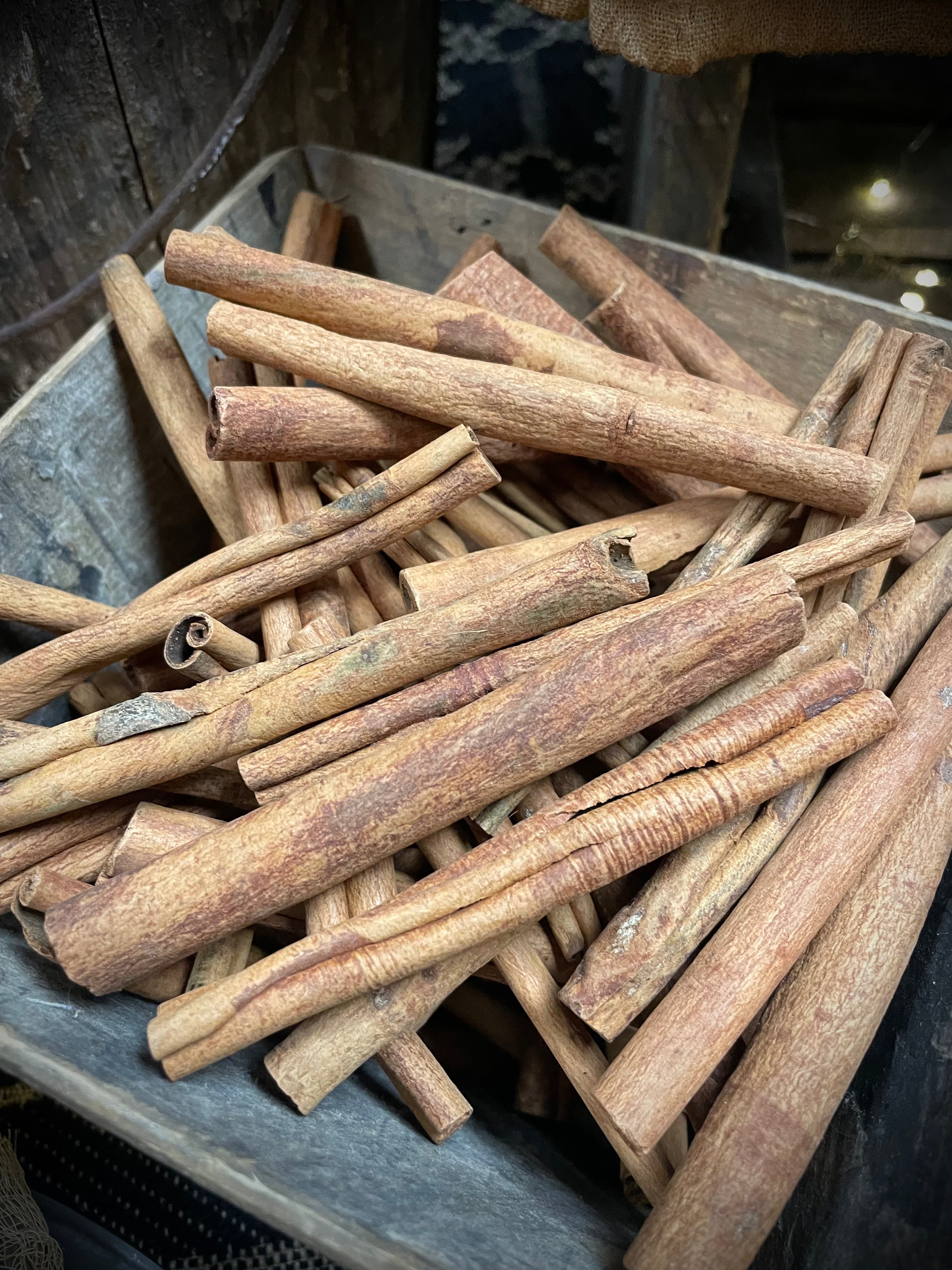 Primitive Dried 3 Inch Cinnamon Sticks Bowl Fillers Set of 25 or 50