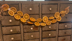 Primitive Dried Orange Slice Garlands 2-6 Foot