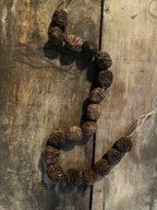 Primitive Black Walnut Garland 24 Inches