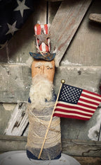 Primitive Grungy Sam Doll 18x5