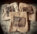 Primitive Decorative Flour Sac Towel 28x29