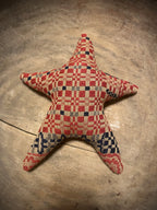 Primitive Coverlet Americana Star Set 9x8
