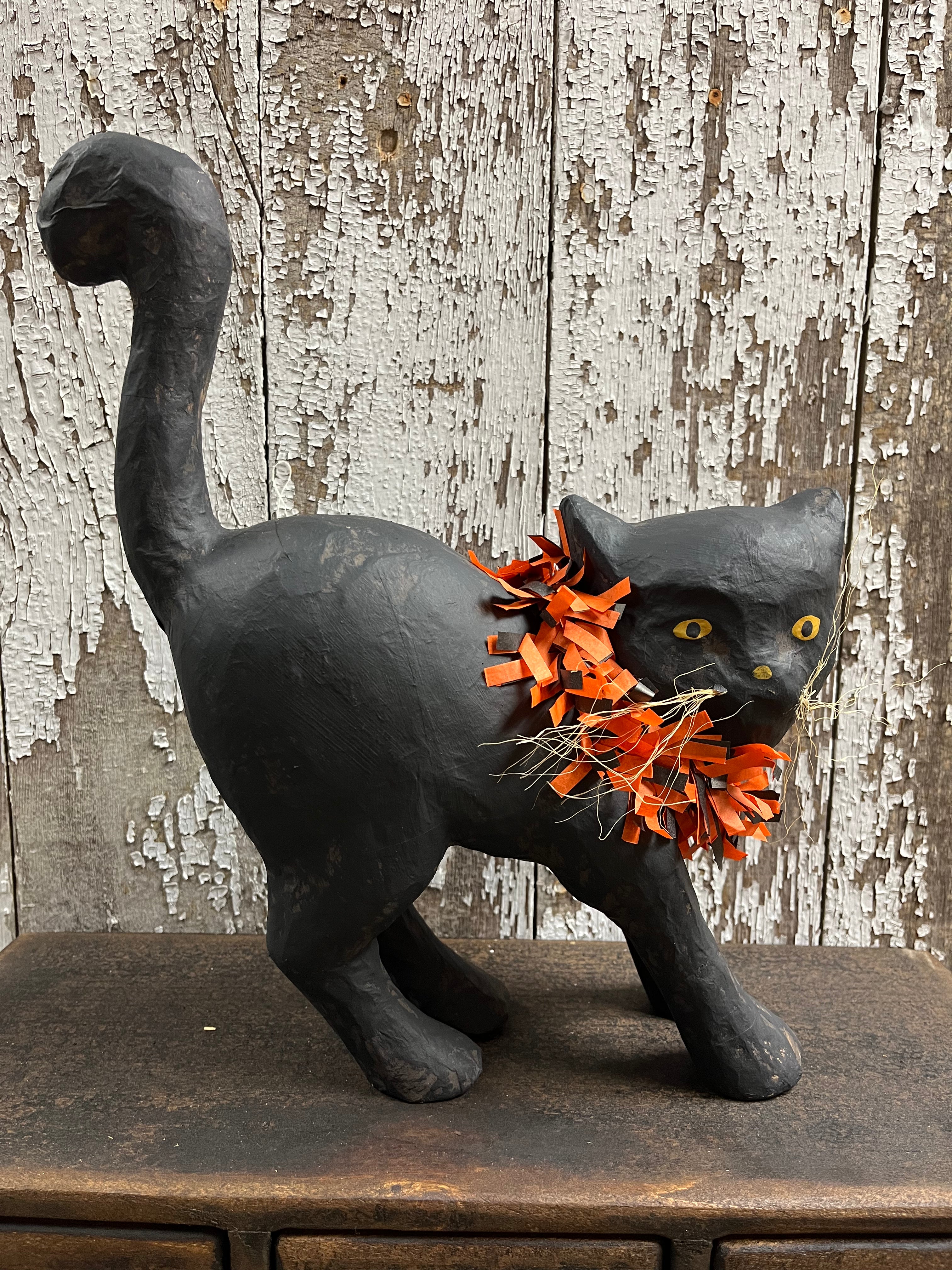 Primitive Cat Rugged Chic 13x9