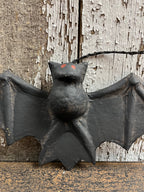 3 Primitive Bat Hangers Rugged Chic 9x4