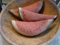 3 Primitive Grungy Mini Watermelon Slices 6x2