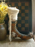 Primitive Witches Boot Door Hanger 15x8