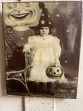 Primitive Fall Grungy Decorative Canvas Print 8x10