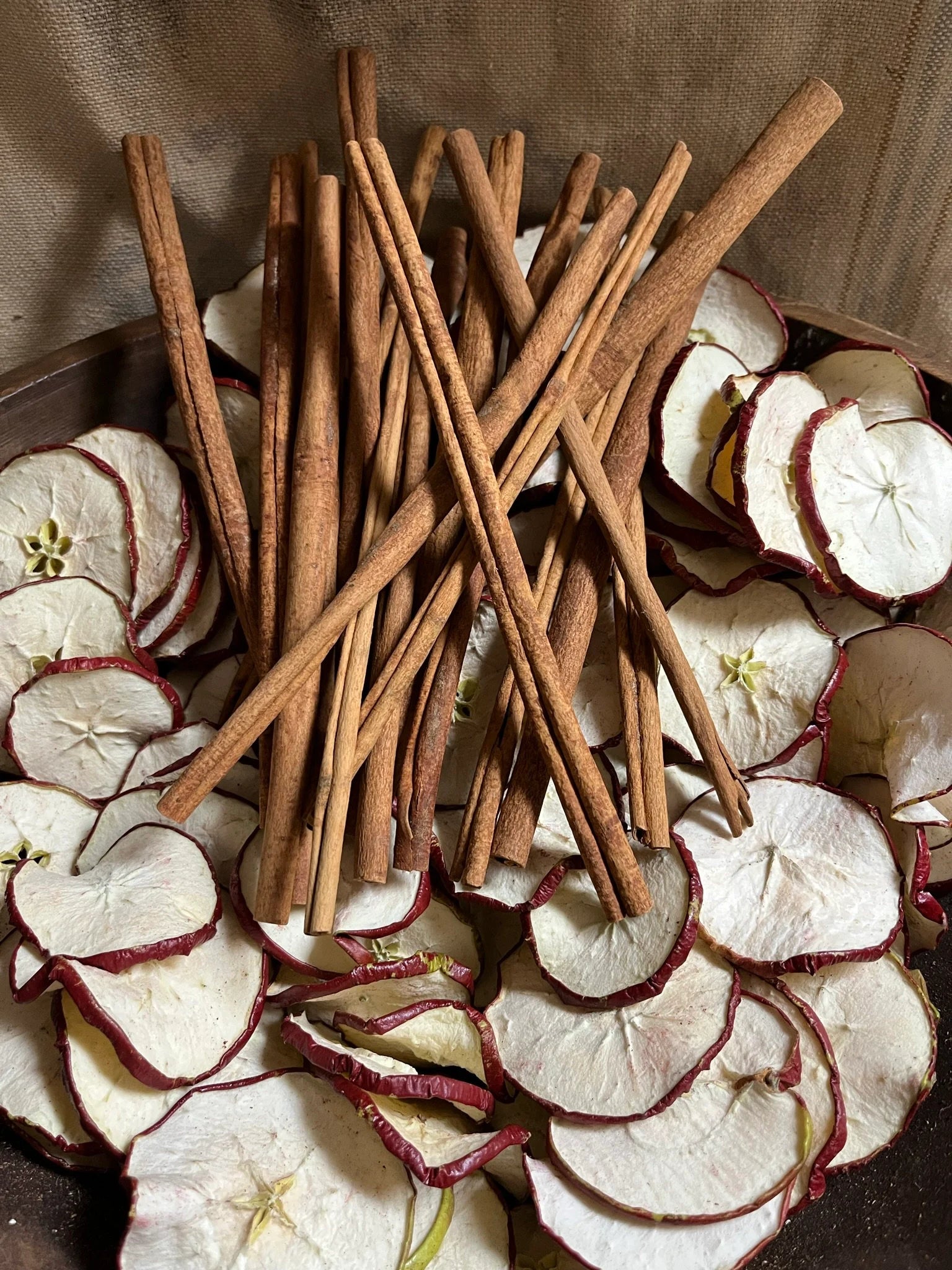 Primitive Dried 8 Inch Cinnamon Sticks Bowl Fillers Set of 10 or 25
